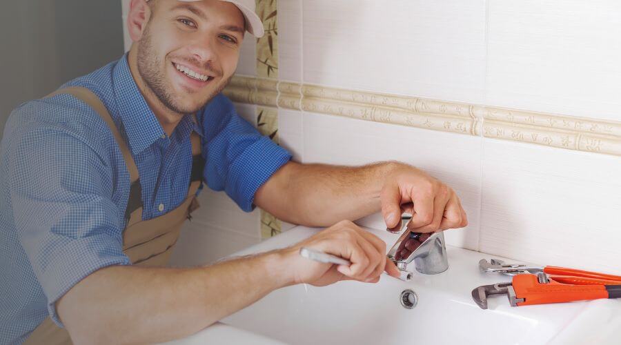 Professional sink repair in Clarita, OK